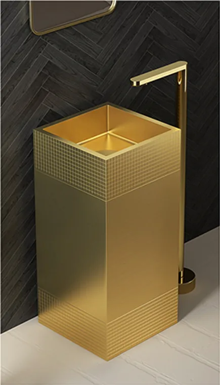8704-2 Gold Standbecken