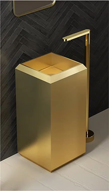8704-3 Gold Standbecken