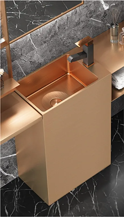 8714 Gold Standbecken