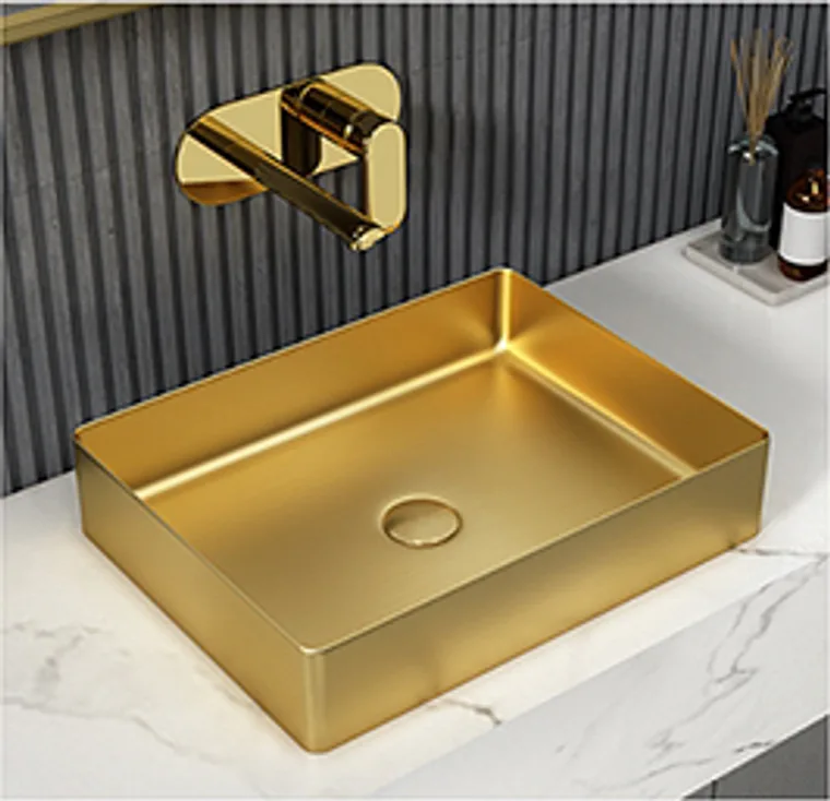 8803 Gold Aufsatzbecken
