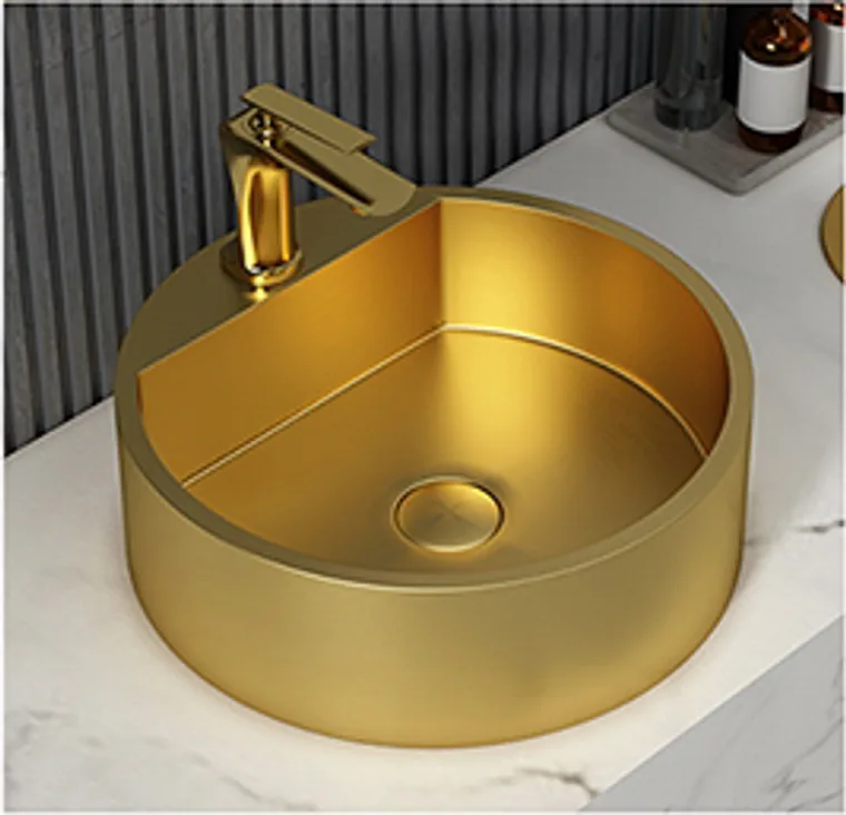 8815 Gold Aufsatzbecken