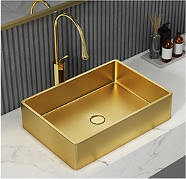8816 Gold Aufsatzbecken