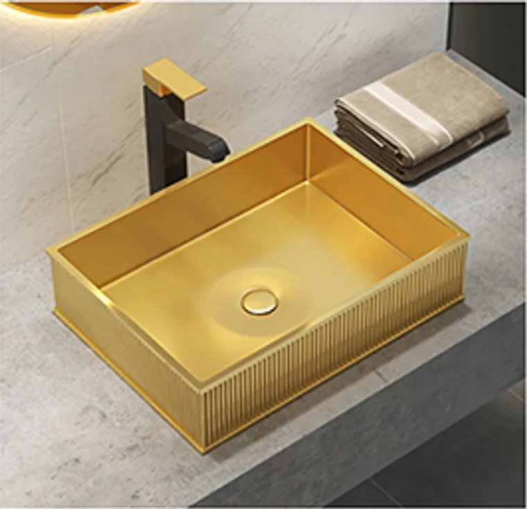8825 Gold Aufsatzbecken