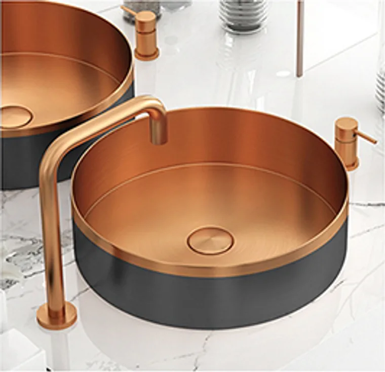 8826 Gold Aufsatzbecken