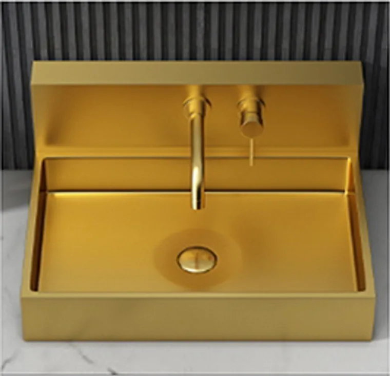 8827 Gold Aufsatzbecken