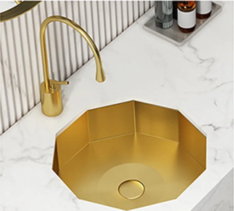 8907 Gold Unterbaubecken