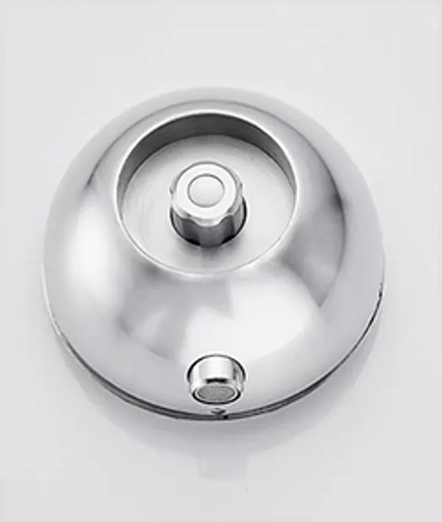 prison-shower-hot-cold-01 Edelstahl-Silber Sanitärprodukt für Justizvollzug