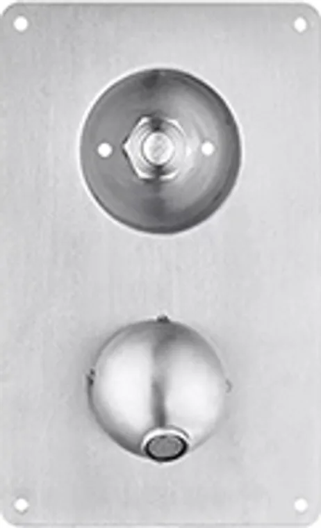 prison-switch-shower-hot-cold-01 Edelstahl-Silber Sanitärprodukt für Justizvollzug