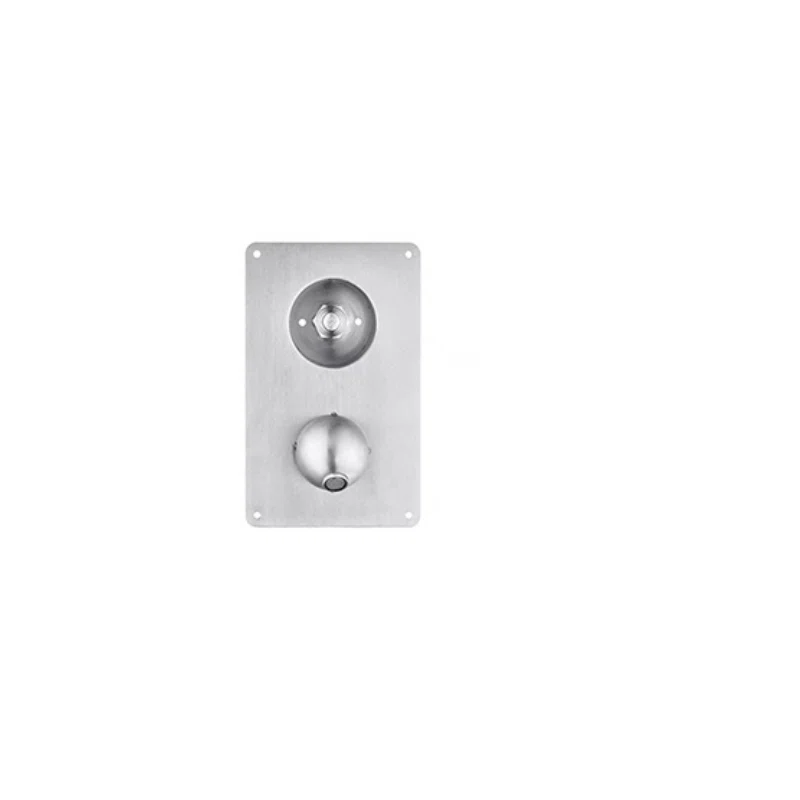 prison-switch-shower-single-cold-01 Edelstahl-Silber Sanitärprodukt für Justizvollzug